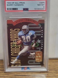 1993 SP All-Pros Barry Sanders PSA 8 - Bild 1 von 2