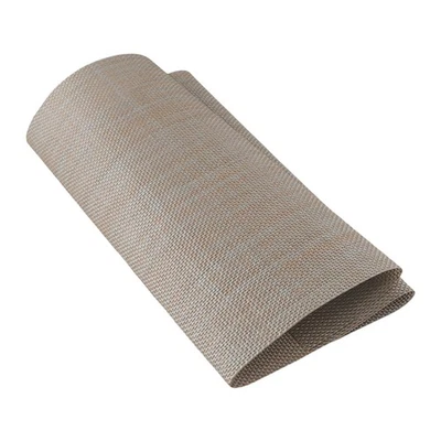 Thickened Woven PVC Placemat Solid Color Fits any Table Shape and Size - Image 1 of 4