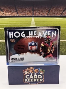 2025 Panini Absolute Jayden Daniels Hog Heaven #HH-JDS Commanders - Bild 1 von 3
