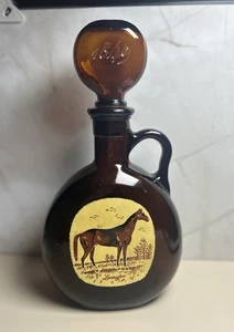 Vintage Old Fitzgerald Horse Bourbon Whiskey Flagship Decanter 1849 - Bild 1 von 5