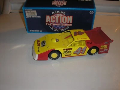 Coche de tierra modelo tardío Buck Simmons Clements Outlaw 1995 #41 acción 1/24 personalizado Foto 1 de 4