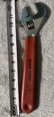 NUEVO DE COLECCIÓN KLEIN TOOLS 12” HD506-12 LLAVE AJUSTABLE MANGO COJÍN ¡RARO!! Foto 1 de 4