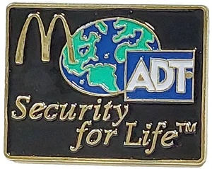 McDonalds Restaurant Associate ADT Security for Life Anstecknadel - Bild 1 von 2