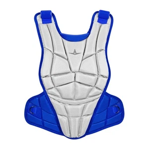 All-Star AFx Series Fastpitch Catcher's Chest Protector - White/Royal - Medium - Picture 1 of 1