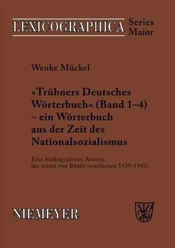 Wenke Mückel Trübners »Deutsches Wörterbuch« - Ein Wörte (Paperback) (US IMPORT) - Image 1 of 1