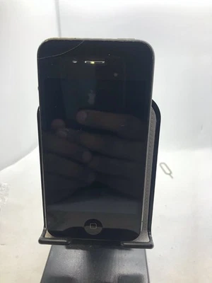 Apple iPhone 4 - 16GB - Black (Unlocked) A1332 (GSM) Read Description - B1-6 - Image 1 of 4
