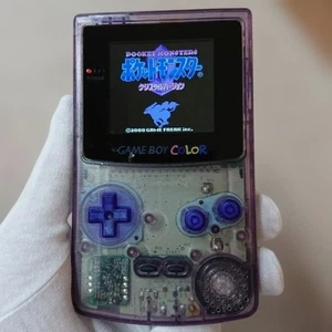 [IPS LCD Custom] Game Boy Color Body Clear Purple - Picture 1 of 15
