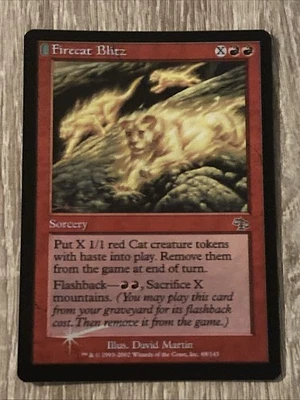 Firecat Blitz Foil Judgement - Near Mint - Image 1 of 2