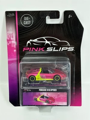 Porsche 918 Spyder Rosa 1:64 Scala Pink Slips Jada 213291003 - Immagine 1 di 4