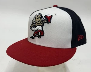 Fredericksburg Nationals Swinging George Carolina League Cap Size 7-5/8 New Era - Picture 1 of 5
