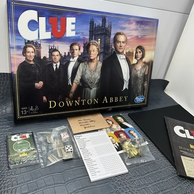Clue Downton Abbey Board Game Hasbro 2019 Open Box Mystery Game - Image 1 of 4