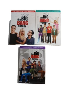 The Big Bang Theory:Complete Seasons 1, 2 and 3 on DVDs - Picture 1 of 7