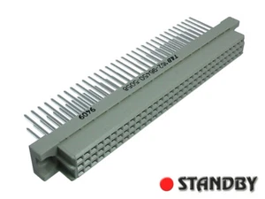 1pc Female straight 64 pin type C DIN41612,  T&B 162-96450-5058 connector - Imagen 1 de 2