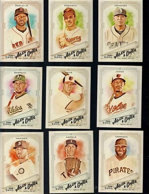 2018 TOPPS ALLEN & GINTER Baseball 1251-350 + INSERTS BUY MORE SAVE MORE - Image 1 of 4