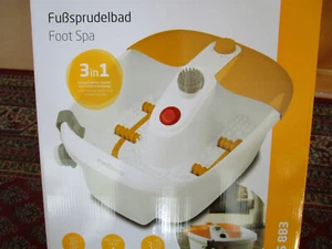 fußsprudelbad medisana, 3 in 1, mit Wärmefunktion,Sprudel- und Vibrationsmassage - Bild 1 von 4