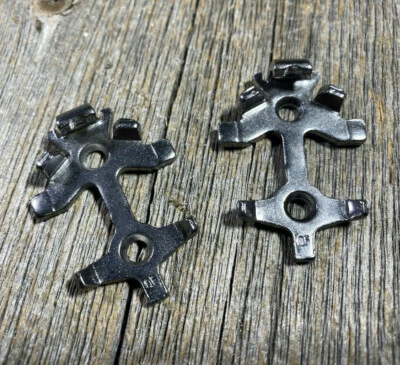 PAR DE TACOS DE PEDAL DE BICICLETA DE CARRERAS DE CARRETERA DE COLECCIÓN Foto 1 de 2