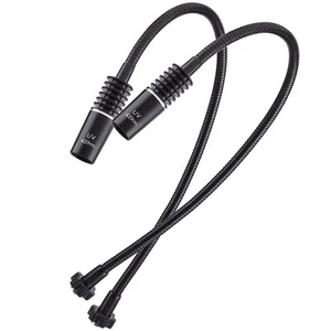 Pair Near-UV 420nm Gooseneck Lamps LED-6W/LED-312W Microscope Illuminators - Picture 1 of 1