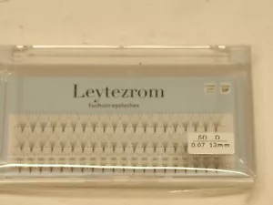Wimpernverlängerungen Zubehör Y Wimpern 0,07 mm D Locken Mix Tablett 13 mm vorgefertigt 5D - Bild 1 von 5