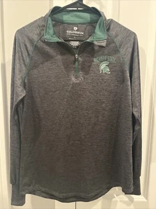 Colosseum Michigan State Spartans Women’s Quarter Zip Pullover Large - Picture 1 of 7