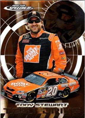 2008 Press Pass Speedway Test Drive #TD4 Tony Stewart - Image 1 of 2