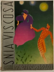 SNIA VISCOSA I NUOVI TESSUTI RIVISTA ANNO II° N° 6 1936 A.XIV° REGNO D’ITALIA - Picture 1 of 12