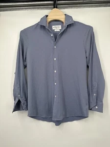 Mizzen Main Hemd Herren XXL Trim Fit Blau Kariert Leeward Stretch Made in USA - Bild 1 von 11