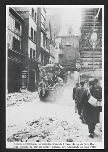 1986 -- ROUEN JUNI 1940 . SINISTRES EVACUES. 3U211 - Bild 1 von 1