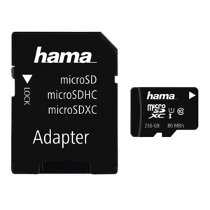 -karte M. SDXC 256GB CL.10 80MB + Ad - Picture 1 of 1