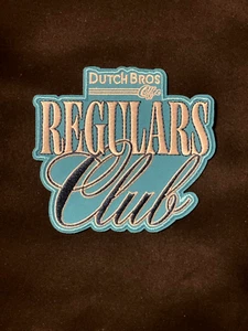 *NEW* Dutch Bros Patch APRIL 2025 Regulars Club Blue - Picture 1 of 1