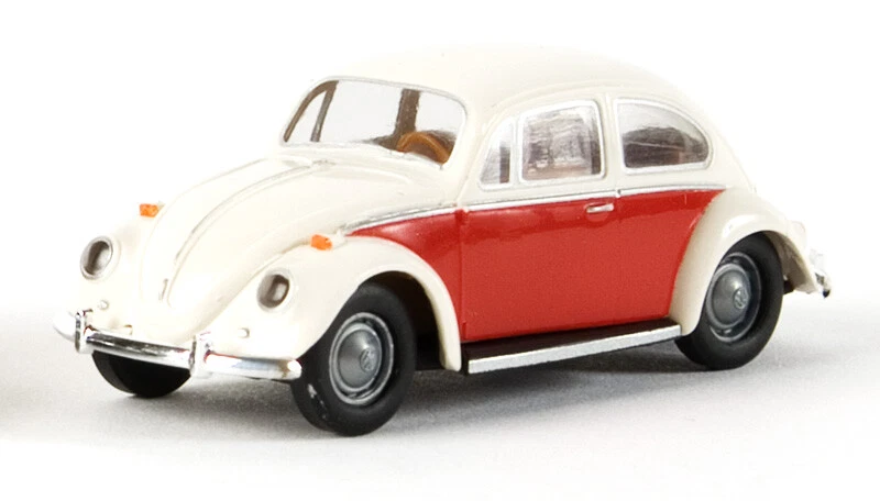 Volkswagen Beetle Brekina 25027 escala 1:87 - blanco y rojo - nuevo en caja Foto 1 de 1