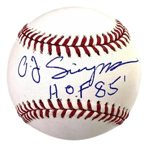 OJ Simpson Signed Inscribed "HOF" Official MLB Baseball COA JSA Auto O.J. OMLB - Picture 1 of 3