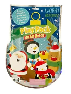 Play Pack Warm Wishes Grab and Go Markers Stickers Coloring Activity Kids Book - Picture 1 of 4