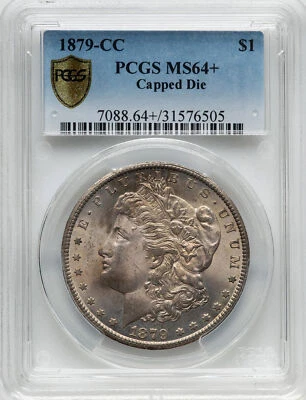 1879-CC MORGAN S$1 PCGS MS 64+ - Image 1 of 4