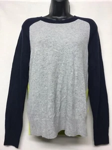 BANANA REPUBLIC Boy's Long Sleeve Crew Neck Multi Color Sweater Size M a17 - Picture 1 of 12