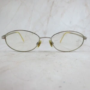 Tura Eyeglasses Frame Mod. 526 Women's Silver Metal Oval Shape Full Rim 52-17 - Picture 1 of 8