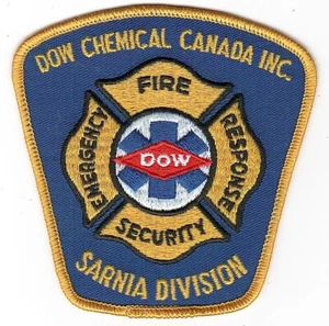 New Dom Chemical Canada Inc. Fire Emergency Response Security Patch - Picture 1 of 2