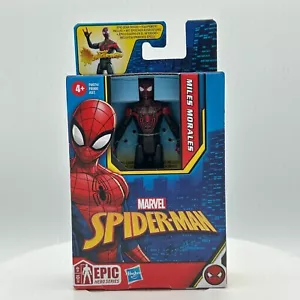 Hasbro Marvel Spider-Man Epic Hero Serie Miles Morales 4" Actionfigur - Bild 1 von 10