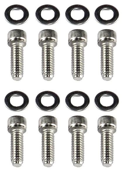 Valve Cover Bolts Holden 6 Chrome Socket Head Long suit Alloy Covers-Set - Image 1 of 1