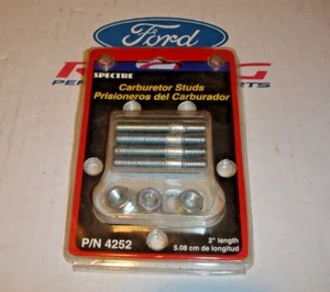 SPECTRE P/N 4252 ENGINE CARBURETOR STUDS PACK 2 INCH FINE THREAD NEW - Imagen 1 de 1