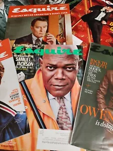 7 Esquire Magazin Set Samuel L. Jackson, Robert Redford, Owen Wilson - Bild 1 von 3
