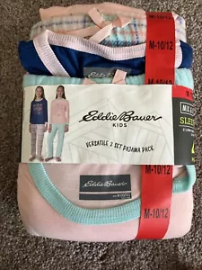 Eddie Bauer Pajamas Pack 2 set Girls Size 14/16 1511006 - Picture 1 of 7