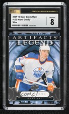 2009-10 Upper Deck Artifacts Legend Silver /75 Wayne Gretzky #135 CSG 8 HOF