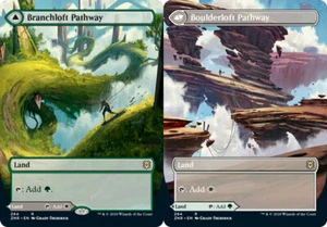 Branchloft Pathway // Boulderloft Pathway - Lámina - Borderless Magic MTG Light Pl - Imagen 1 de 1