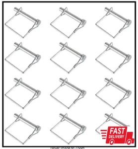 5 inch Caster Lock Pin 12-Pack for MetalTech Scaffolding Zinc-Plated Outrigger - Picture 1 of 3