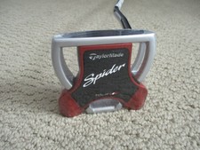 NEW 34" TAYLORMADE SPIDER TOUR PLATINUM PUTTER w/ SUPER STROKE PISTOL GTR 1.0 