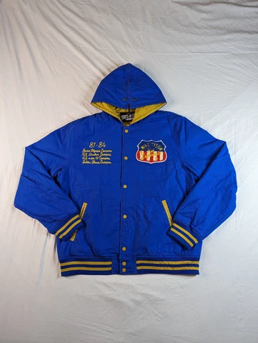 Roots Of Fight Bloodlines Iron Mike Tyson Coat XL Butterfly Hood Jacket *EUC* Cover