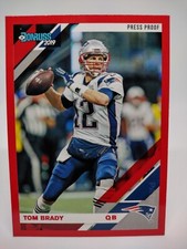Tom Brady 2019 Donruss Red Press Proof  #162 New England Patriots