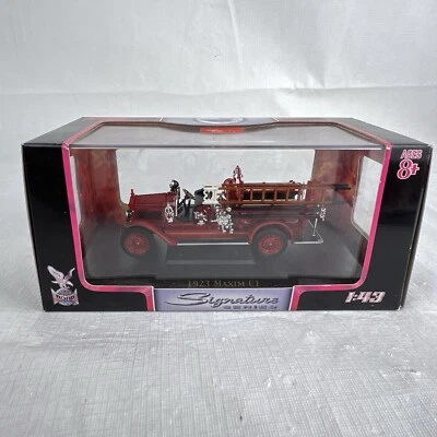 NIB! Yat Ming Signature Series 1:43 1923 Maxim C1 Die Cast Fire Engine HFD  - Image 1 of 4