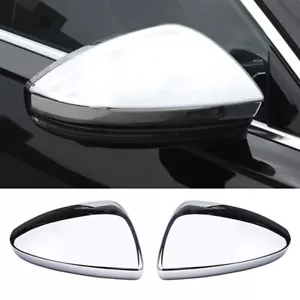 For Audi A8-Quattro 2019-2023 Chrome Exterior Rear View Mirror Cover Trim 2PCS - Picture 1 of 9