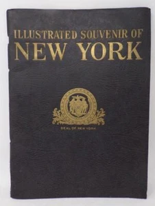 ILLUSTRATED SOUVENIR OF NEW YORK - 1937 - LARGE PAPERBACK - SUPERVUE - VG COND. - Picture 1 of 3